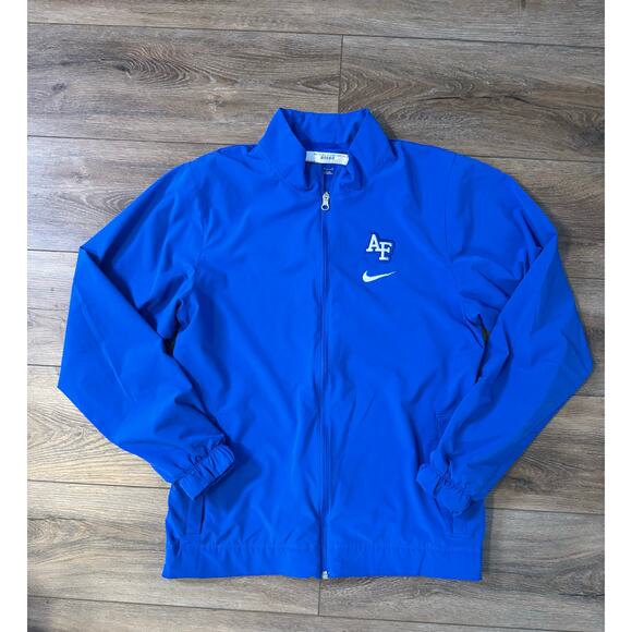 Nike USAFA US Air Force Academy Team issued Track & Field Warmup Jacket Medium - Picture 1 of 9